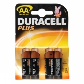 Duracell AA Batteries (4)